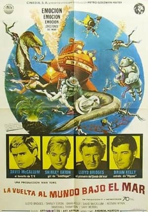 Poster La vuelta al mundo bajo el mar 1966