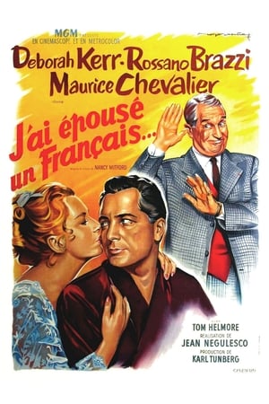 Poster J'ai épousé un Français 1959