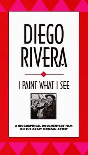 Poster di Diego Rivera: I Paint What I See