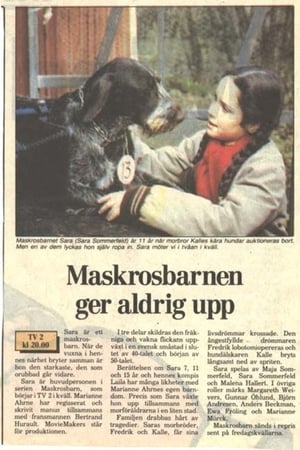 Poster Maskrosbarn (1989)