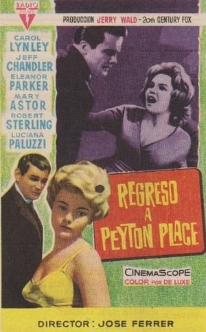 Poster Regreso a Peyton Place 1961
