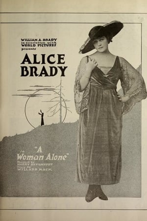 Poster A Woman Alone 1917