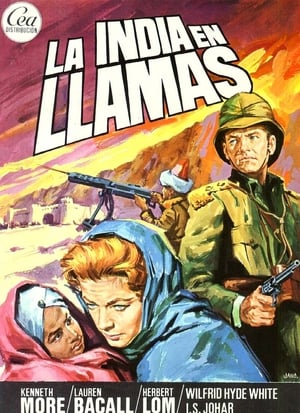 Poster La India en llamas 1959