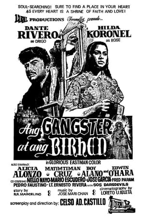 Poster Ang Gangster At Ang Birhen (1972)