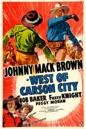 Poster West of Carson City 1940
