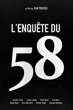 Poster L'Enquête du 58 (1945)