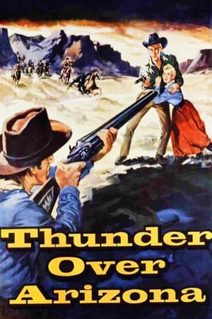 Poster Tormenta sobre Arizona 1956