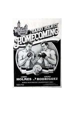 Poster Larry Holmes vs. Lucien Rodriguez (1983)