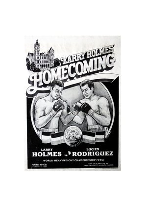 Poster Larry Holmes vs. Lucien Rodriguez 1983