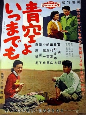 Poster Aozora yoitsu mademo 1958