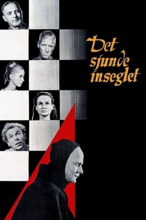Poster Siedma pečať 1957