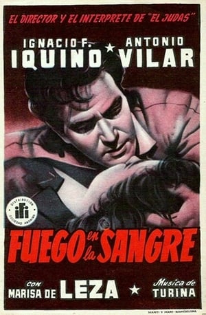 Poster Fuego en la sangre (1953)