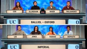 University Challenge Balliol, Oxford v Imperial