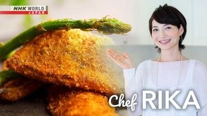 Rika's TOKYO CUISINE: Aji - Deep Fried Fish and Asparagus