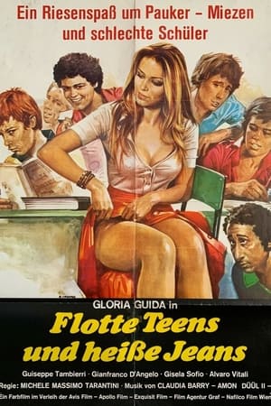Poster Flotte Teens und heiße Jeans 1975