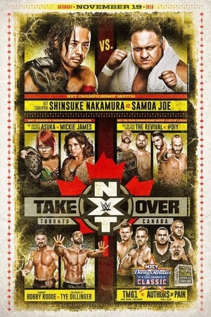 Poster NXT Takeover: Toronto (2016)