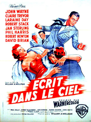 Poster Écrit dans le ciel 1954