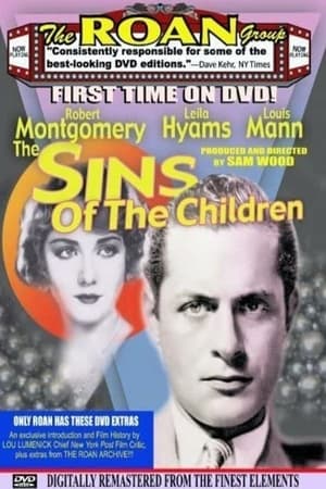 Poster The Sins of the Children (1930)