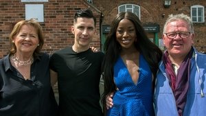 Celebrity Antiques Road Trip Russell Kane and AJ Odudu