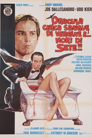 Poster Dracula cerca sangue di vergine... e morì di sete!!! 1974