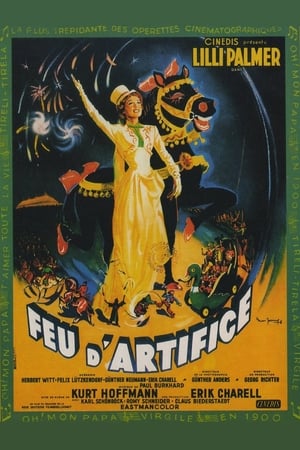 Poster Feu d'artifice 1954