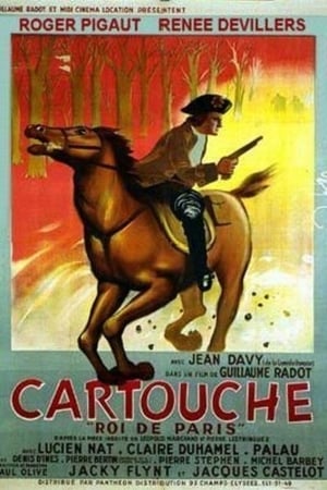 Poster Cartouche, roi de Paris 1950