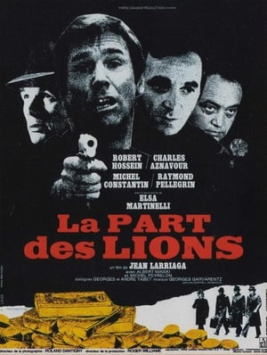 Poster La part des lions 1971