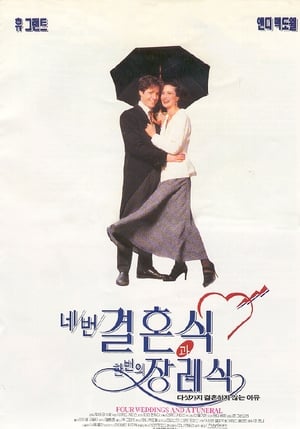 Poster 네번의 결혼식과 한번의 장례식 1994