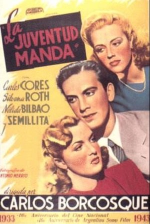 Poster La juventud manda 1943