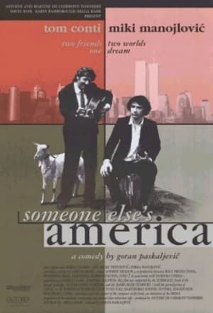 Poster Någon annans Amerika 1995