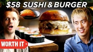 Image $10 Sushi & Burger Vs. $58 Sushi & Burger