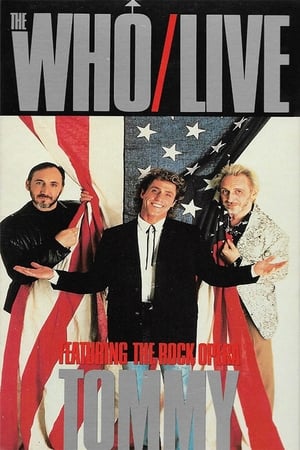 Poster The Who Live, Featuring the Rock Opera Tommy 1989