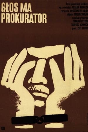 Poster Głos ma prokurator 1965