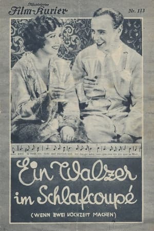 Poster A waltz in the sleeping compartment (1930)