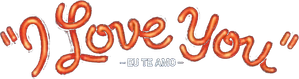 Yo te amo — Logos 1