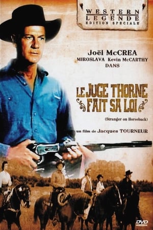 Poster Le Juge Thorne fait sa loi 1955