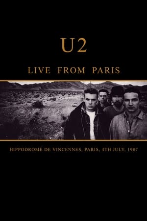 U2 Live from Paris poster