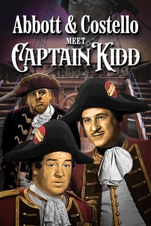 Poster Abbott y Costello contra el Capitán Kidd 1952