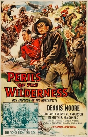 Poster Perils of the Wilderness 1956