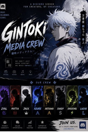 Gintoki Media Crew - Season 1