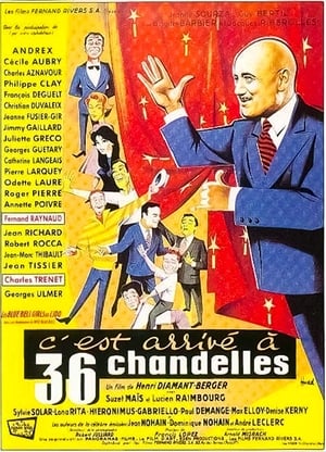 Poster C'est arrivé à 36 chandelles 1957