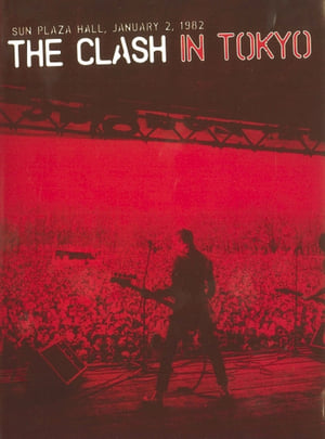 Poster The Clash - Live in Tokyo, Japan 1982