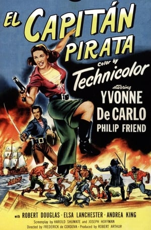 Poster El capitán pirata 1950