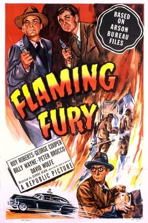 Poster Flaming Fury 1949