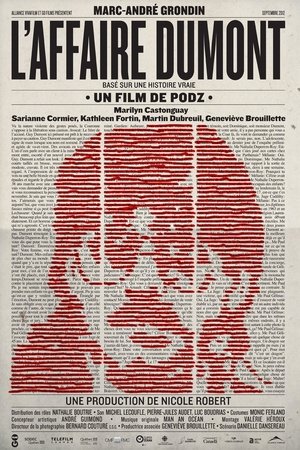 Poster L'Affaire Dumont (2012)