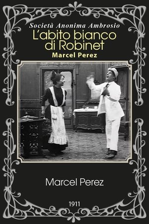 Poster L'abito bianco di Robinet 1911