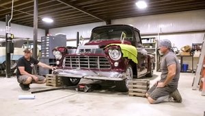 Iron Resurrection Big Wheels, Big Engine - '55 Big Window Truck