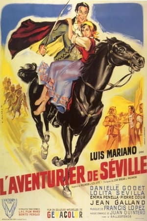 Poster L'aventurier de Séville 1954