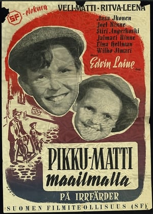 Poster Pikku-Matti maailmalla 1947