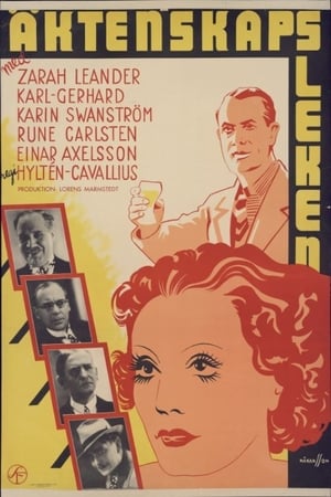 Poster Äktenskapsleken 1935
